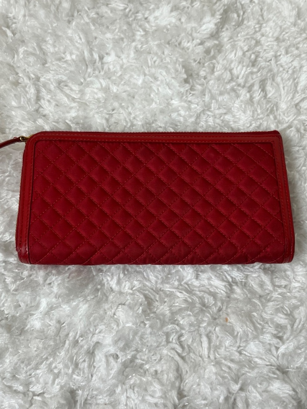 Prada Long Red Zippy Wallet - Picture 2 of 8